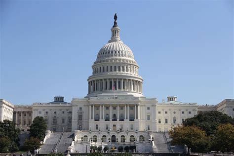 White House Usa Capitol Dome Government Building Capitol Dome