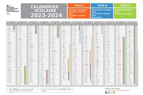 Calendrier Scolaire 2023 2024 Quelles Sont Les Dates Des Vacances Pour