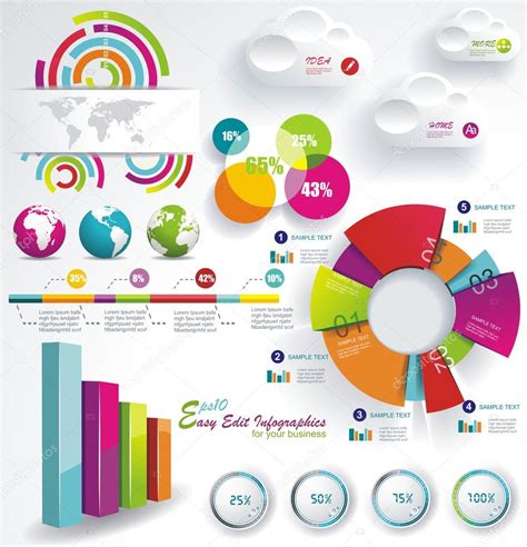 Set Elements Of Infographics Stock Vector Success Er