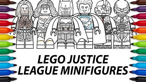 Why do dc characters form the justice league? How to draw Lego DC Comics Justice League Movie ...