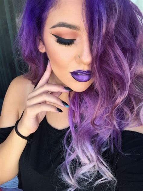 Light Purple Hair On Tumblr
