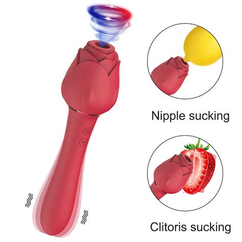 rose clit sucker powerful rose sex toy vibrator for women the rose toy