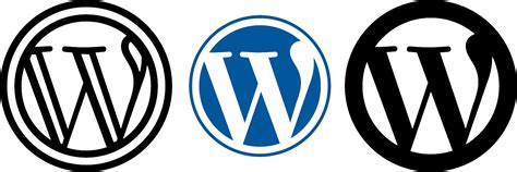 Wordpress Logo Png Transparent Image Download Size 1440x480px