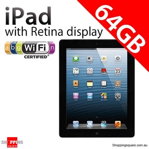 Get the best deals on apple ipad mini 4 ios 64gb tablets. Apple iPad with Retina display 4th Gen 64GB Wifi Black ...