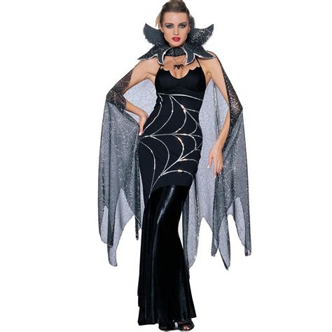 Ghost Town Black Widow Adult Costume Spider Queen Queen