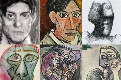 A Evolução Dos Autorretratos De Picasso Dos 15 Aos 90 Anos Mdig