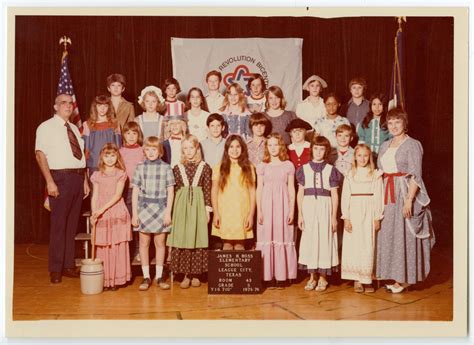 Fifth Grade Class At James H Ross Elementary School 1975 76 Side
