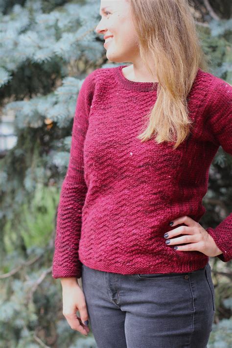 Velma Knitting Pattern Pullover Sweater Knit Etsy