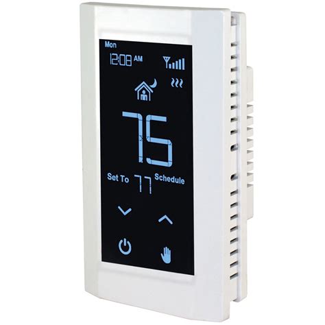 King K901 W Hoot Wifi Line Voltage Smart Programmable Thermostat 120