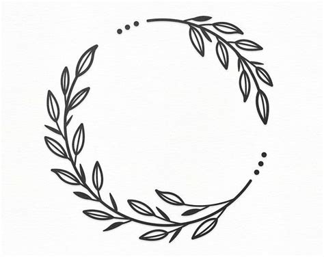 Pin on Wreath monograms