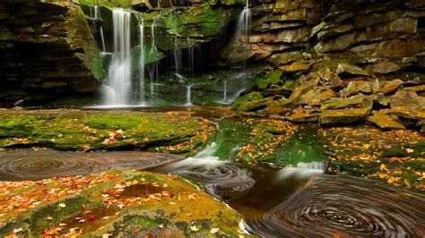 Beautiful Nature Water Fall Hd Latest Wallpaper 1080p