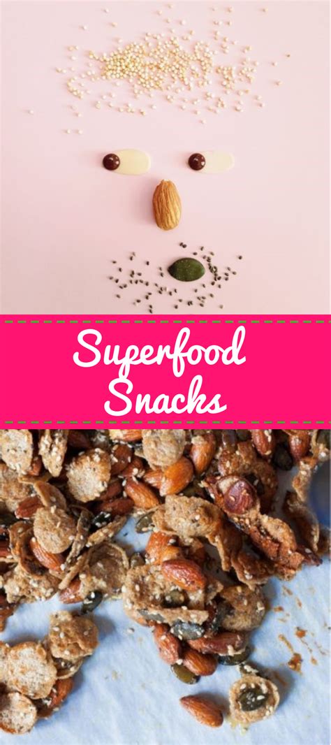 Anzeige Superfood Snacks Lecker für zwischendurch Made with Luba Kreativer Küchenspaß
