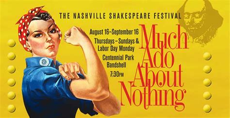 Nashville Shakespeare Festival Presents Much Ado About Nothing August
