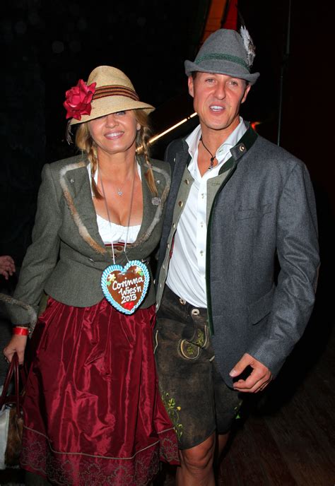 Formula one icon michael schumacher's wife has given a rare update on his health, almost six years after the racing champion sustained brain injuries in a horrific skiing accident in the french alps. Michael Schumacher with wife and Jean Todt visit the ...