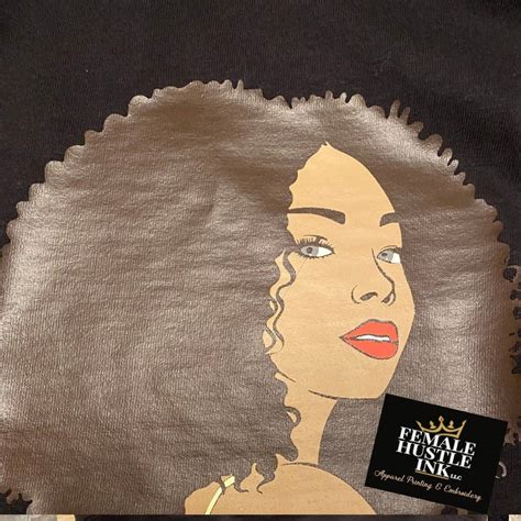 Self Love Black Girl With Curly Hair Sophisticated Black Etsy