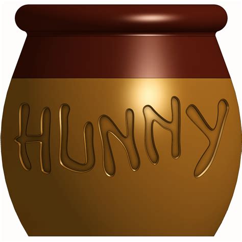 Archivo Stl Winnie The Pooh Hunny Pot 🪴・objeto Imprimible En 3d Para Descargar・cults