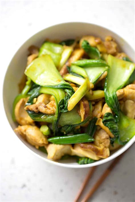 Chicken And Bok Choy Turmeric Stir Fry The Honest Spoonful