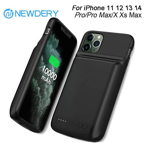 Newdery 10000mah Battery Case For Iphone X Xs Xr Xs Max 11 Pro Max