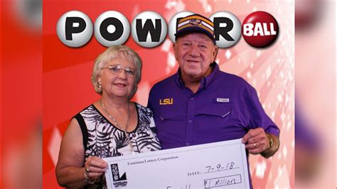 louisiana man wins 1 million powerball prize