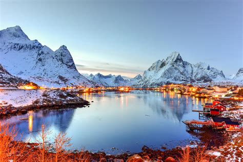 Reine Lofoten Islands Norway Stock Image Image Of