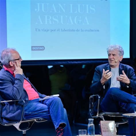 ‘vida La Gran Historia’ Con Juan Luis Arsuaga Y Juan José Millás Espacio Fundación Telefónica