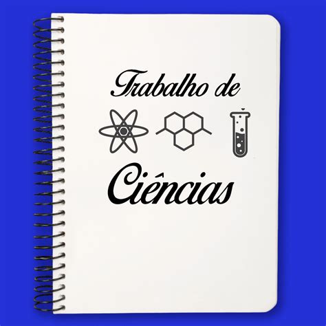 Capa De Trabalho De Ciencias Word