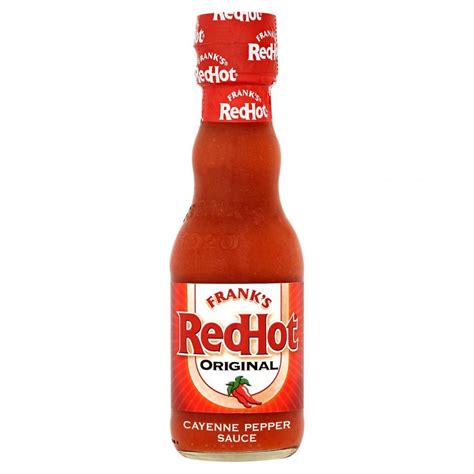 Franks Red Hot Original Sauce 148ml Approved Food
