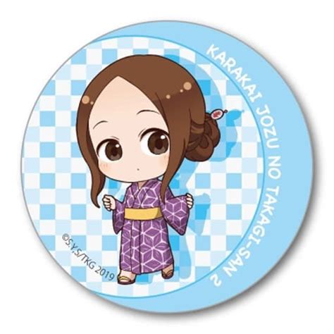 Badge Pins Victor Character Takagi San Yukata Karakai Jozu No
