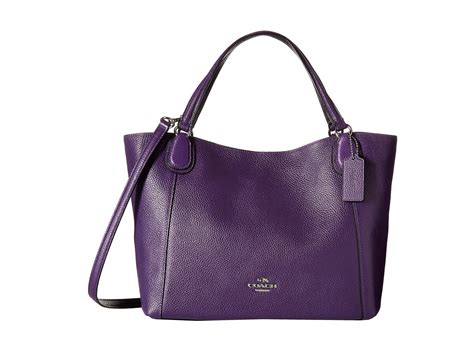 Coach Handbag in Purple | Lyst