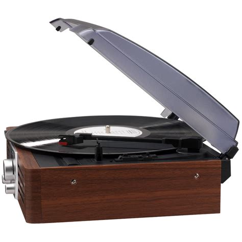Jensen 3 Speed Stereo Turntable With Pitch Control And Amfm Stereo Ra