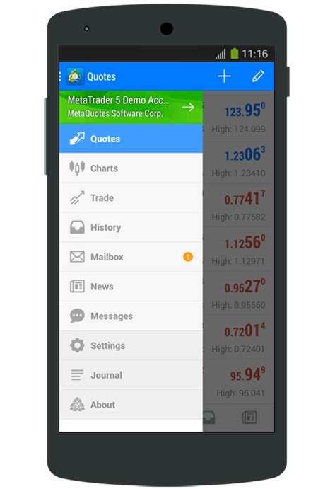El Nuevo Metatrader 5 Android Correo Incorporado Y Envío De Los Logs