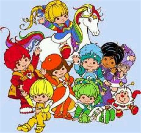 Miss This Rainbow Brite 80s Cartoons Friends Poster