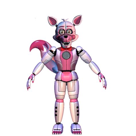 Funtime Foxy Front Views By Nightmarefreddy05 On Deviantart