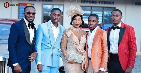 See Beautiful Photo Of Osei Kwame Despite S Wife And Her Sons