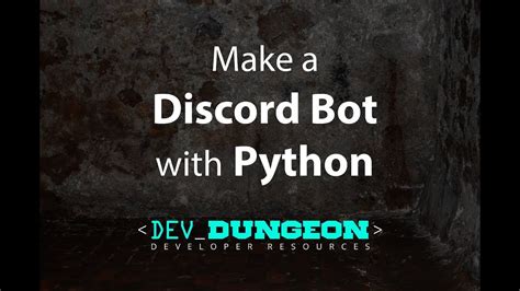 Make A Discord Bot In Python Youtube