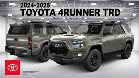 All New Toyota 4runner Trd 2024 2025 Redesign Digimods Design