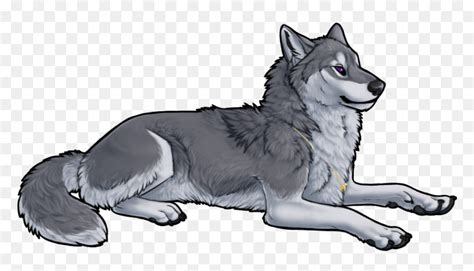 Transparent Anime Wolf Png Grey Anime Wolf Png Download Vhv