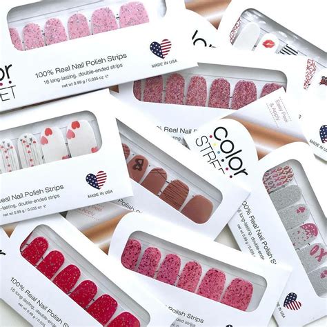 The Color Street Valentine Collection Is Now Available Color Street Is 100 Nail Polish In An