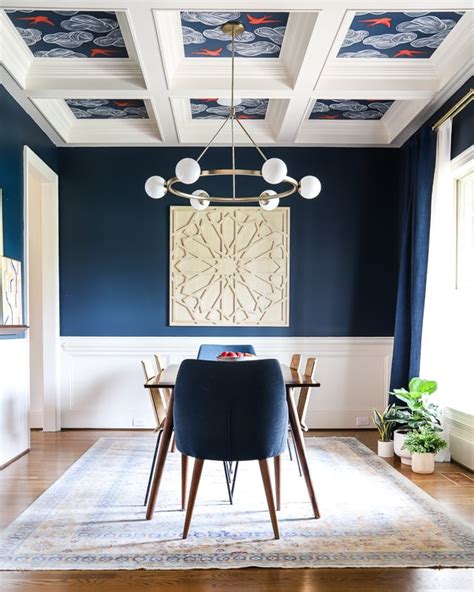 Navy Blue Dining Room Reveal Make House Cool