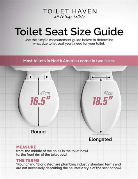 Toilet Seat Size Guide Round Vs Elongated Toilet Haven