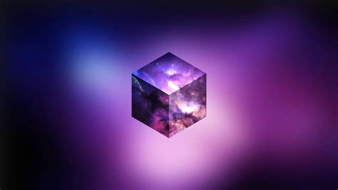 Cube Abstract Hd Purple Wallpapers Hd Wallpapers Id 36977