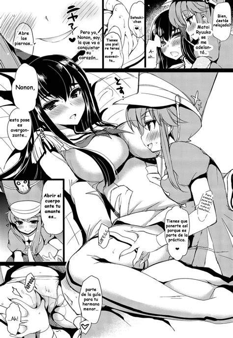 Dos Lesbianas Jugando Cómic Yuri Hentai ComicsPornoW