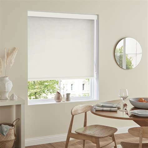 Optic Made To Measure Blackout Roller Blind In Beige Low Cost