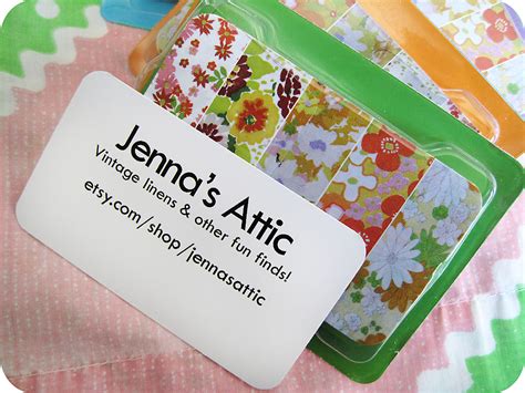 See more ideas about customizable business cards, business cards, cards. More fun fabric and new Etsy items! | Jennadesigns