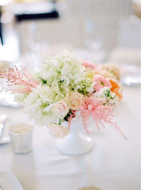 Small Pastel Floral Centerpieces