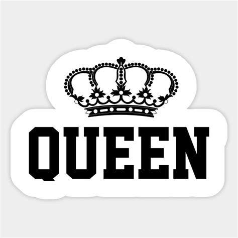 Queen Crown Decal