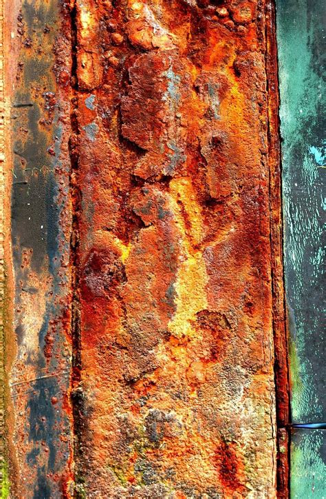 Color Shapes Color Textures Textures Patterns Rusted Metal Metal