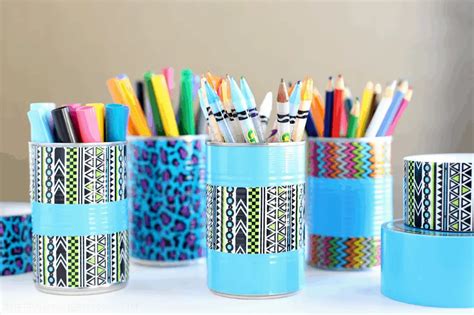 10 Diy Pencil Holders Made From Recycled Materials Meraadi