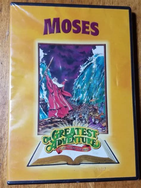 The Greatest Adventure Stories From The Bible Moses Dvd 1993 728