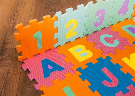 36pcs Soft Eva Foam Baby Children Kids Play Mat Alphabet Number Puzzle